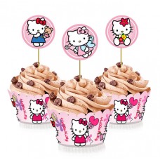 Набор для капкейков Китти (Hello Kitty)