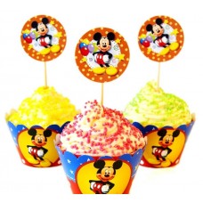 Набор для капкейков Микки Маус (Mickey Mouse) Набор для капкейков Микки Маус (Mickey Mouse)